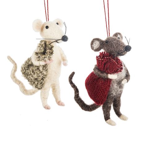 mice christmas tree ornaments|christmas mouse ornaments for kids.